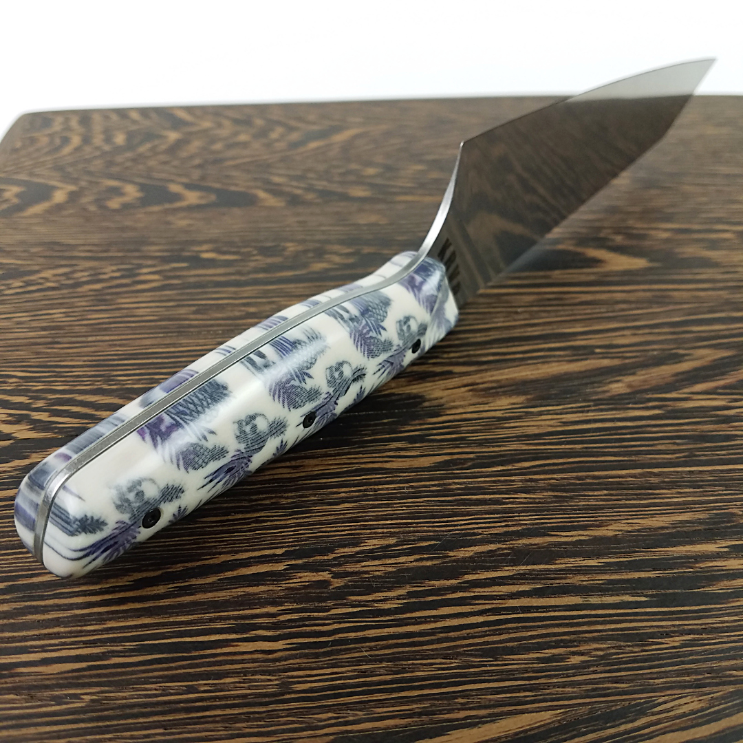 Scurvy Bombs - 8in (203mm) Gyuto Chef Knife S35VN Stainless Steel