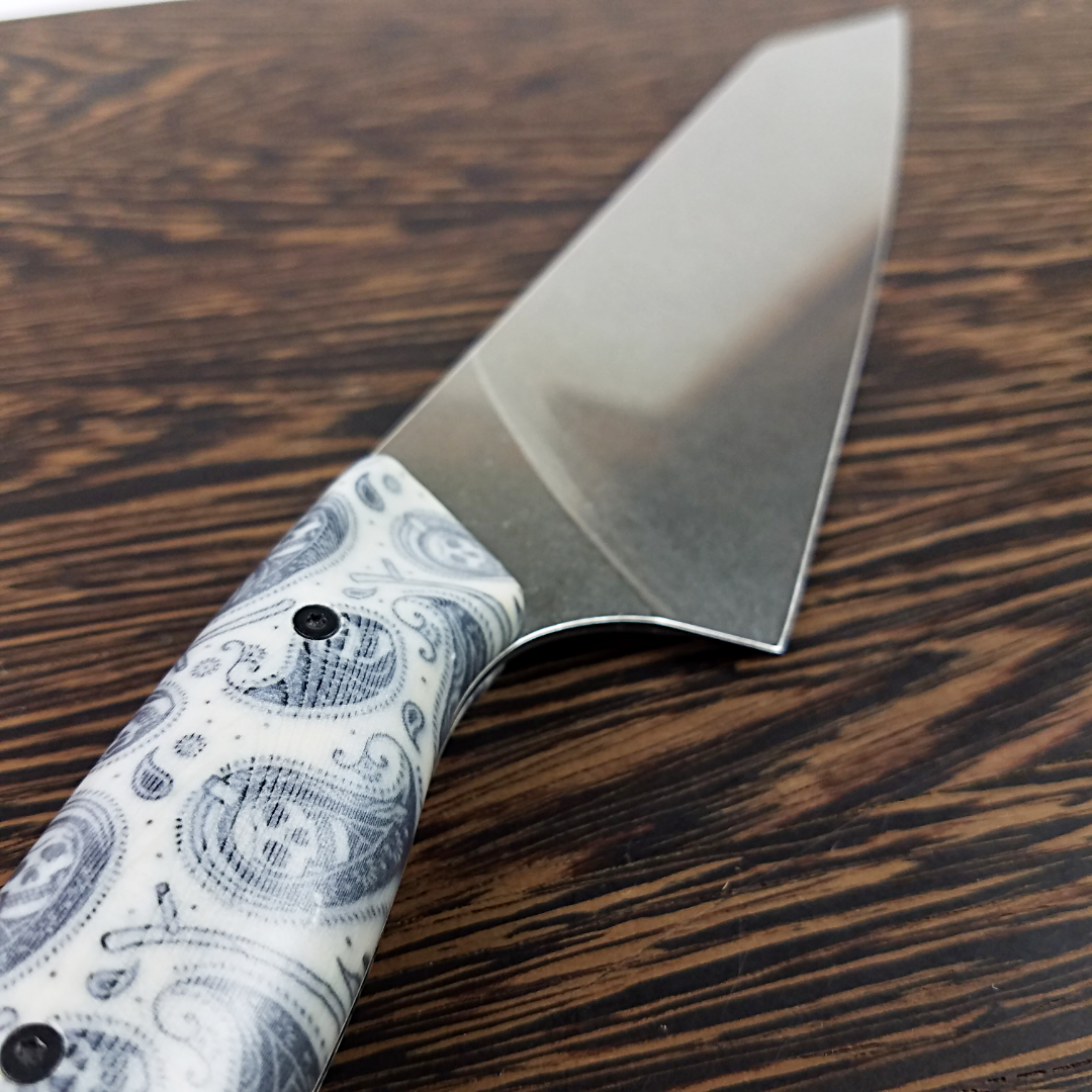 Paisley Malaise - 8in (203mm) Gyuto Chef Knife S35VN Stainless Steel