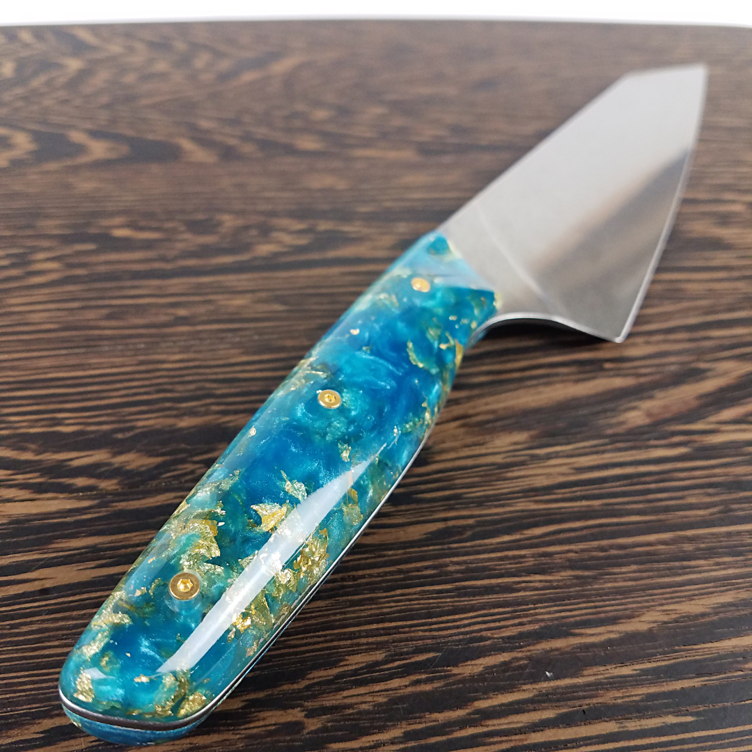 Mermaid&#39;s Hoard - 8in (203mm) Gyuto Chef Knife S35VN Stainless Steel