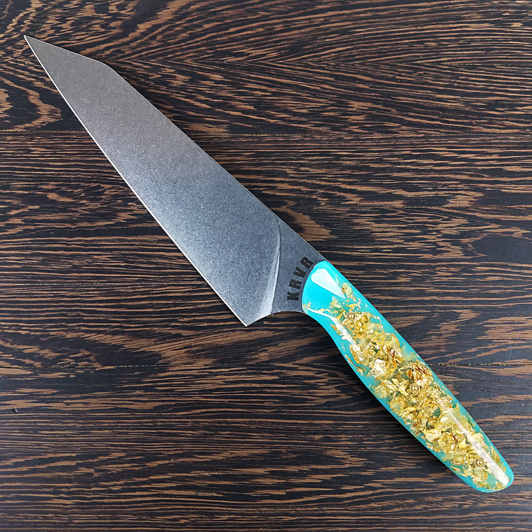 Atlantis - 8in (203mm) Gyuto Chef Knife S35VN Stainless Steel