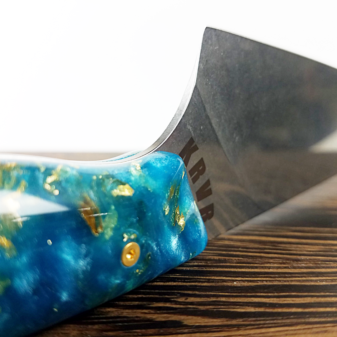 Mermaid&#39;s Hoard - 8in (203mm) Gyuto Chef Knife S35VN Stainless Steel