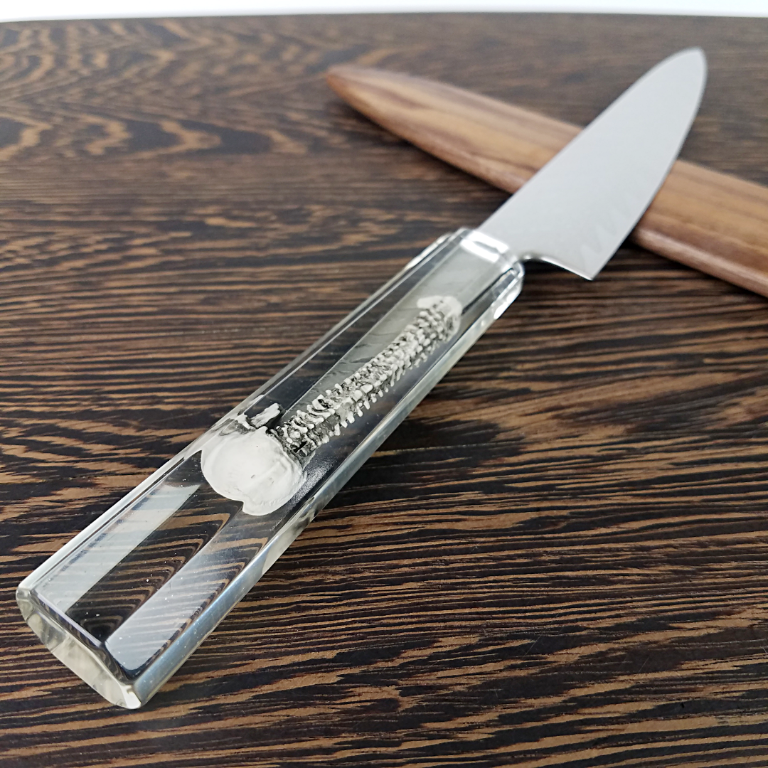 Spinal Tap - 6in (150mm) Damascus Petty Culinary Knife