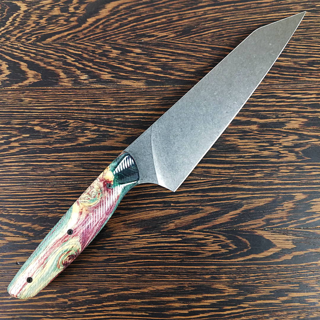 Northern Lights - 8in (203mm) Gyuto Chef Knife S35VN Stainless Steel