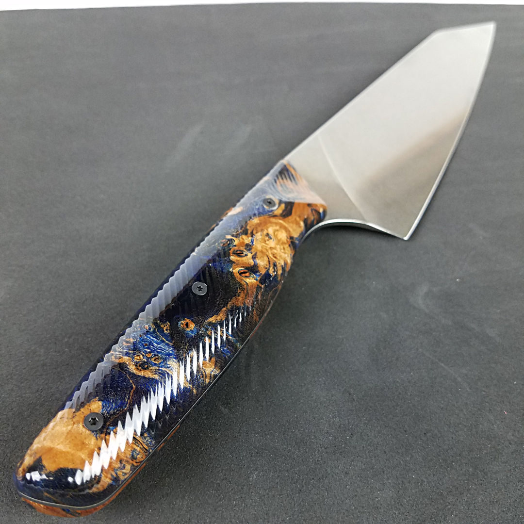 Starry Nife II - 8in (203mm) Gyuto Chef Knife S35VN Stainless Steel - Soul  Built