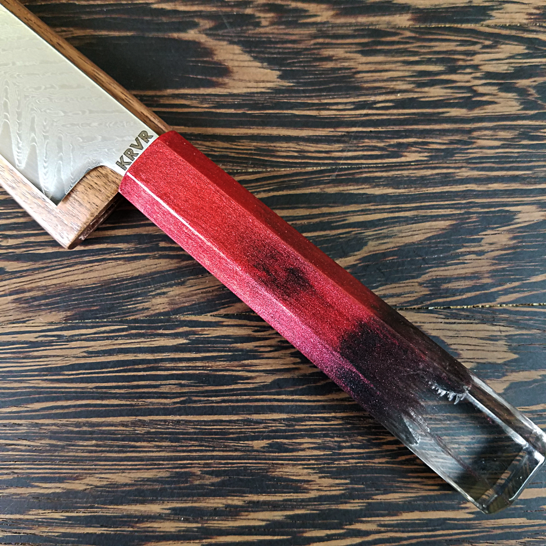 Jurassic Sharp - 6in (150mm) Damascus Petty Culinary Knife