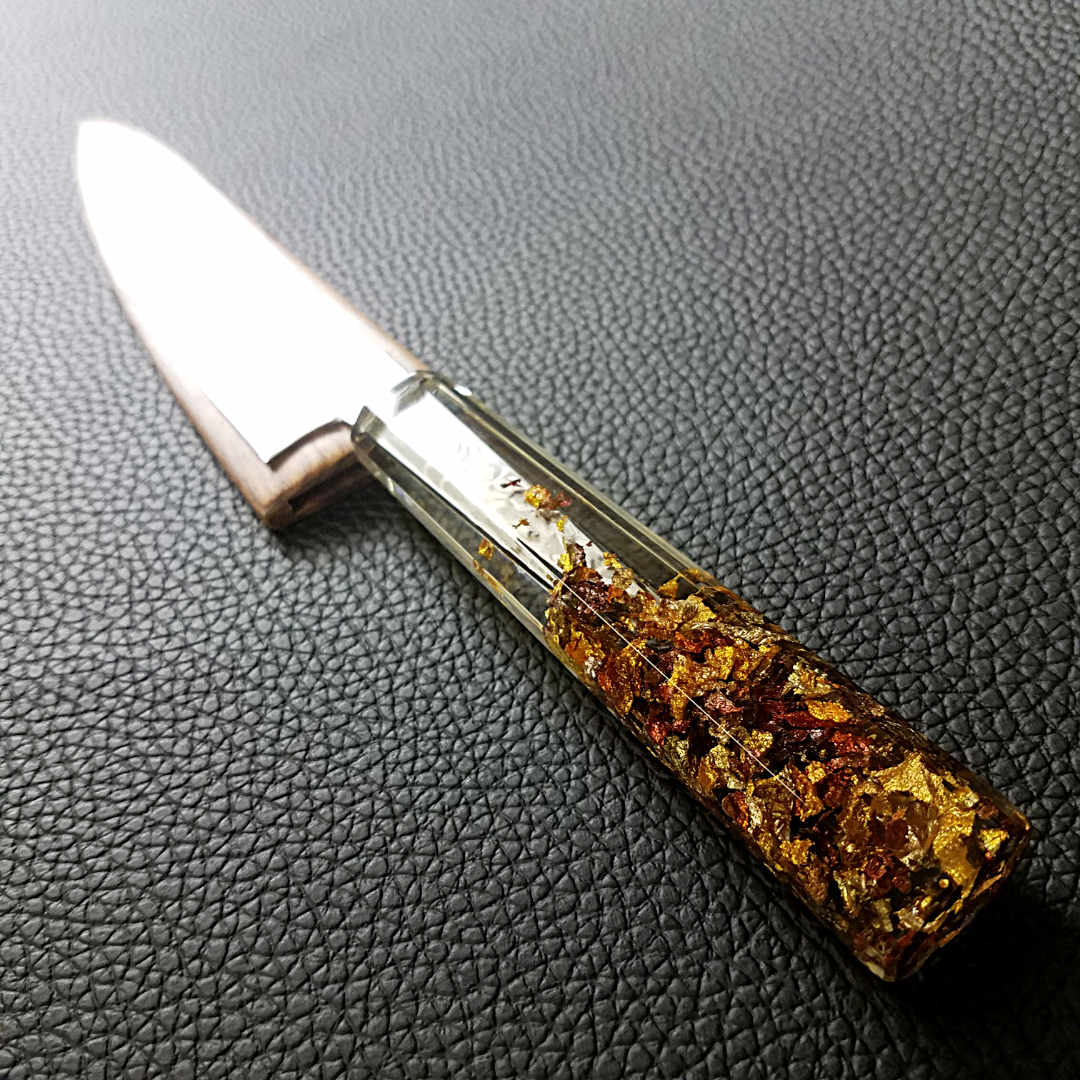 Maple Crust - 6in (150mm) Damascus Petty Culinary Knife