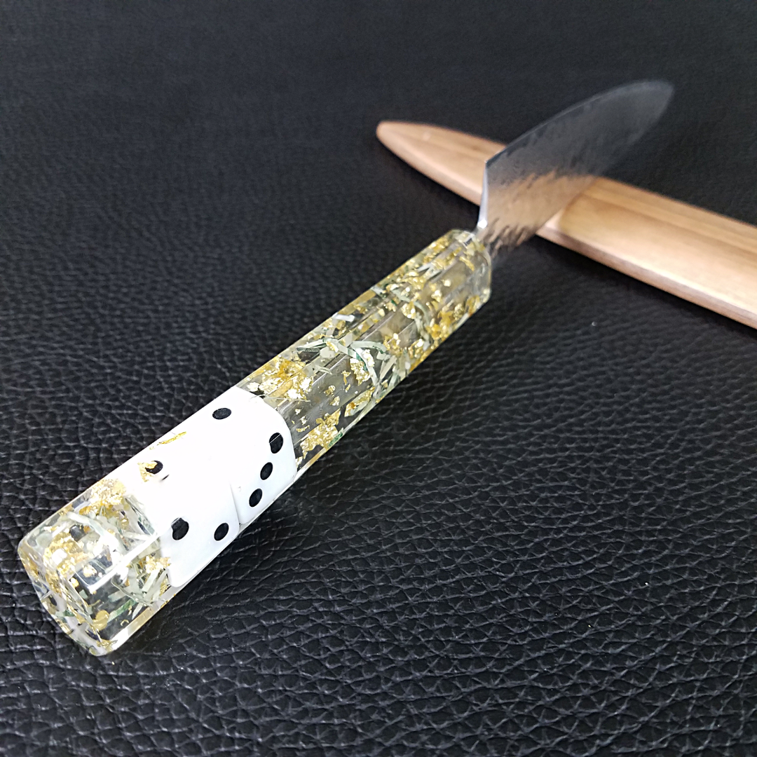 Casino Royale - 6in (150mm) Damascus Petty Culinary Knife