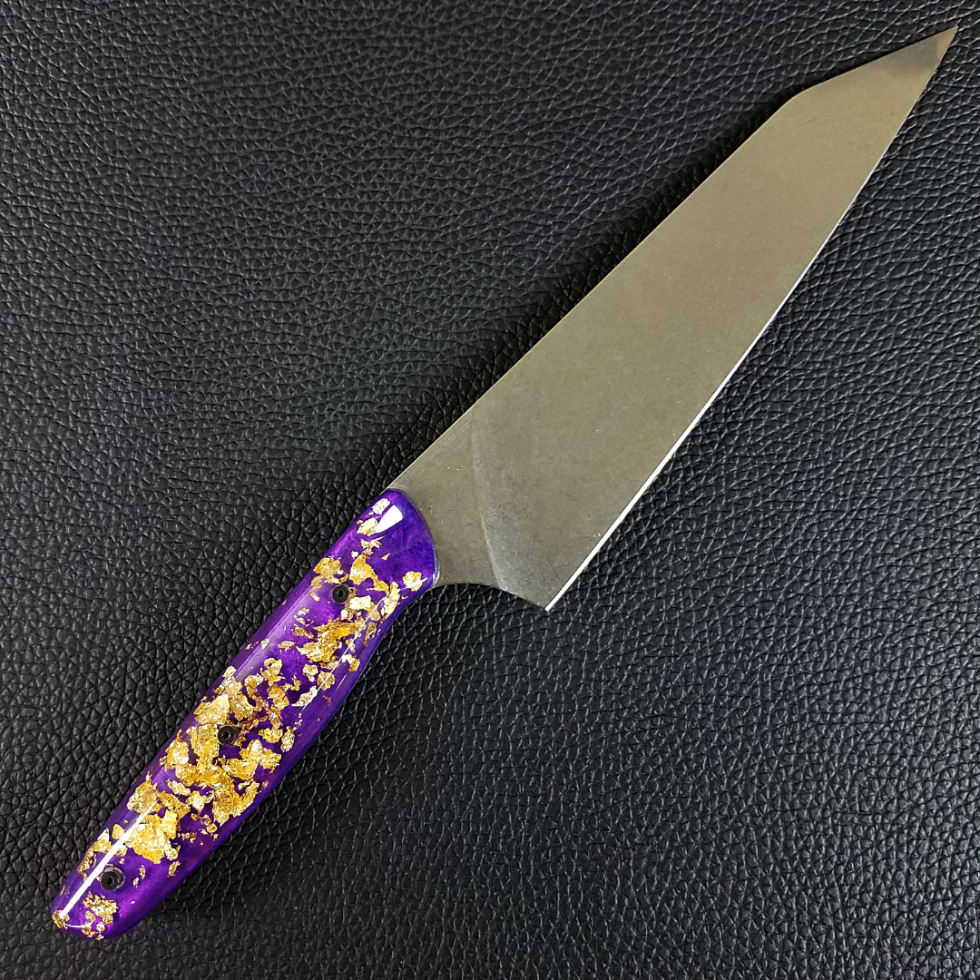 Indi-Gold - 8in (203mm) Gyuto Chef Knife S35VN Stainless Steel