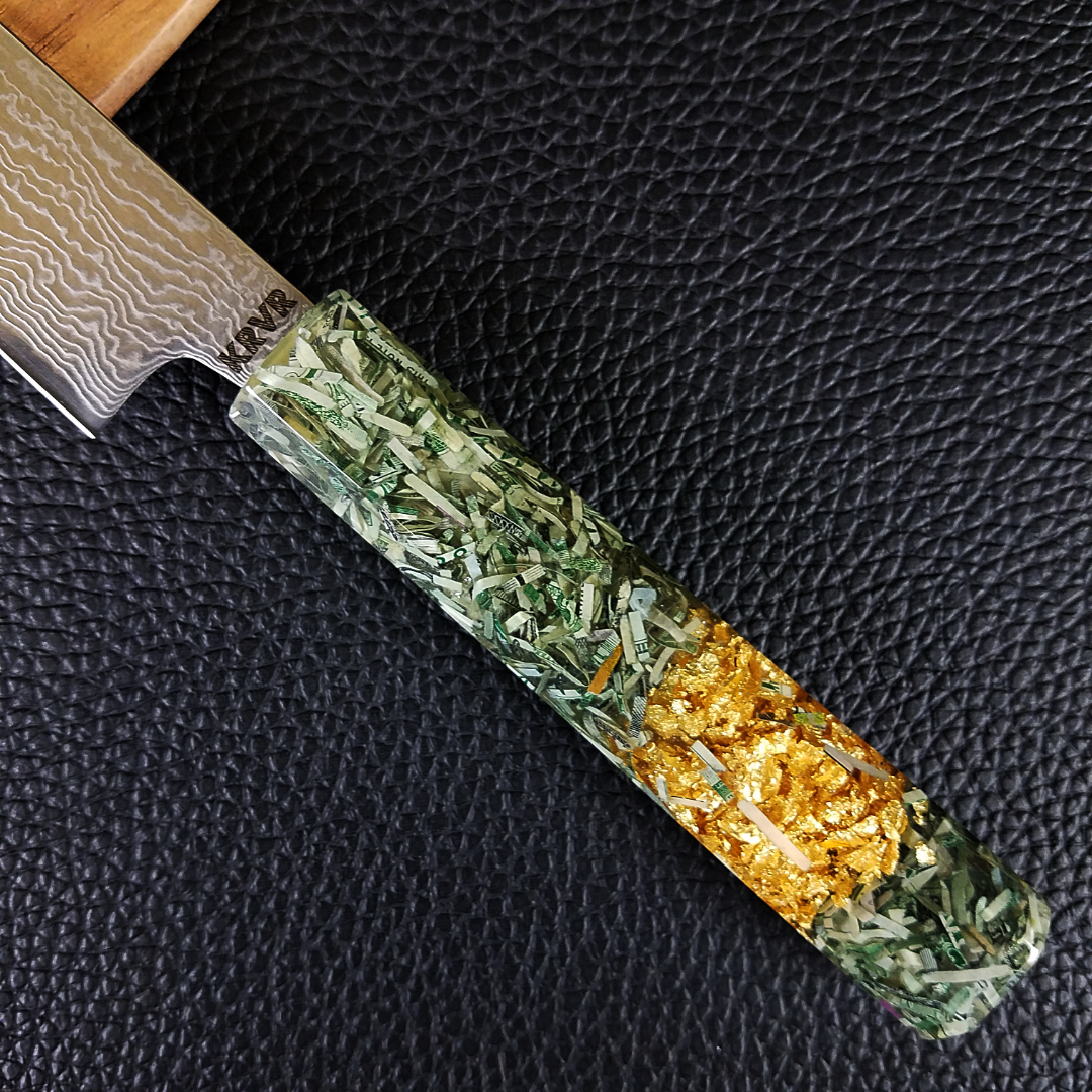 Gold Vein - 6in (150mm) Damascus Petty Culinary Knife