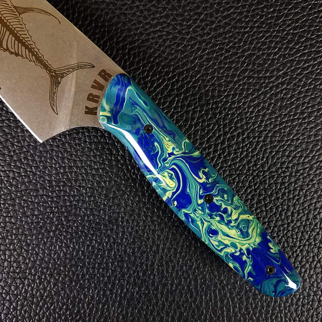 King Fisher IV - 8in (203mm) Gyuto Chef Knife S35VN Stainless Steel