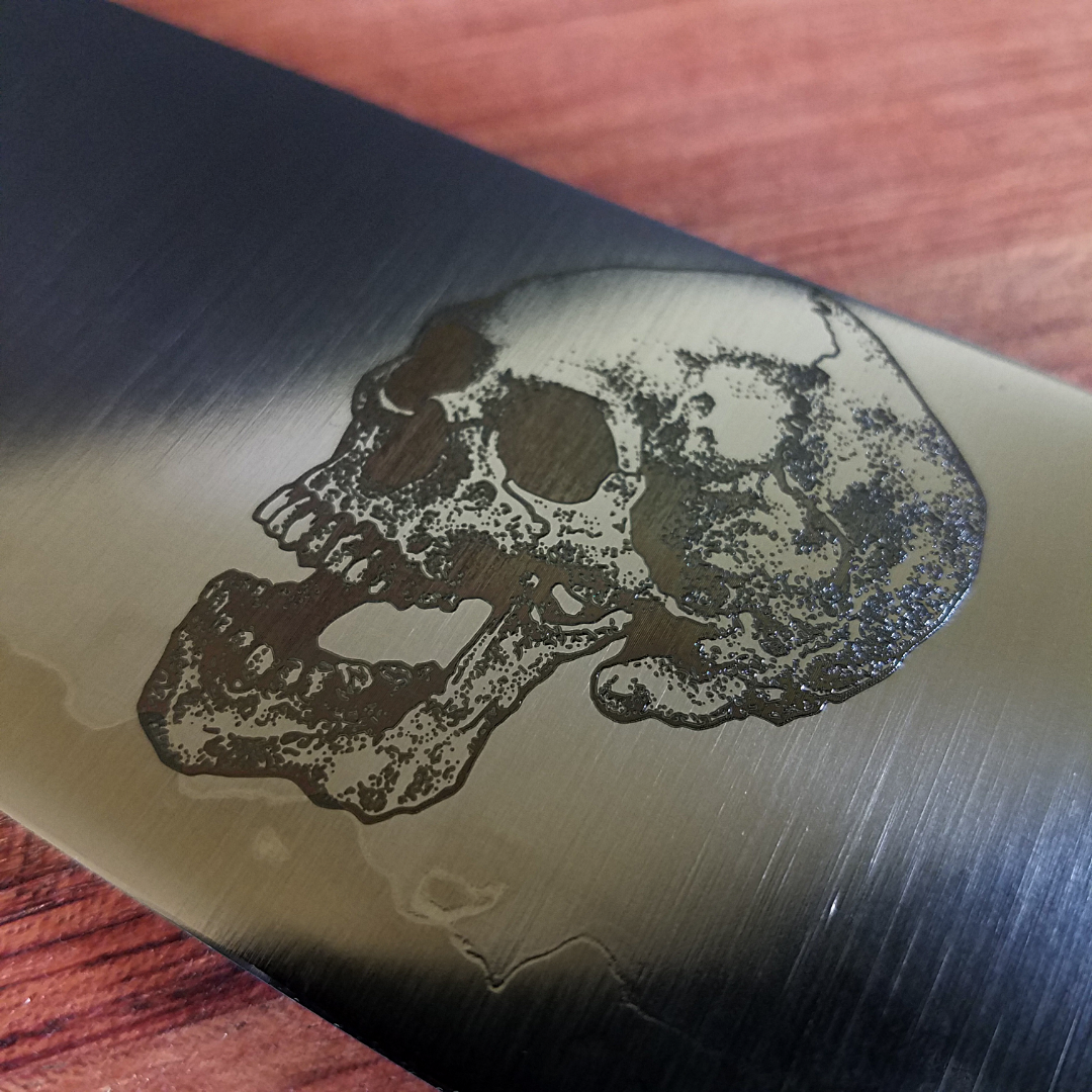 Zugaikotsu - 165mm San Mai Nakiri with Aogami Super Carbon Steel Core