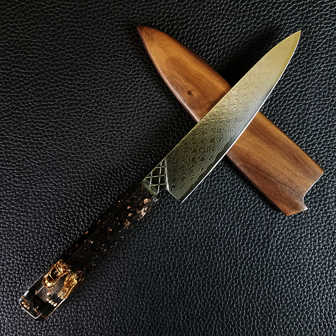 Clever Girl - 6in (150mm) Damascus Petty Culinary Knife