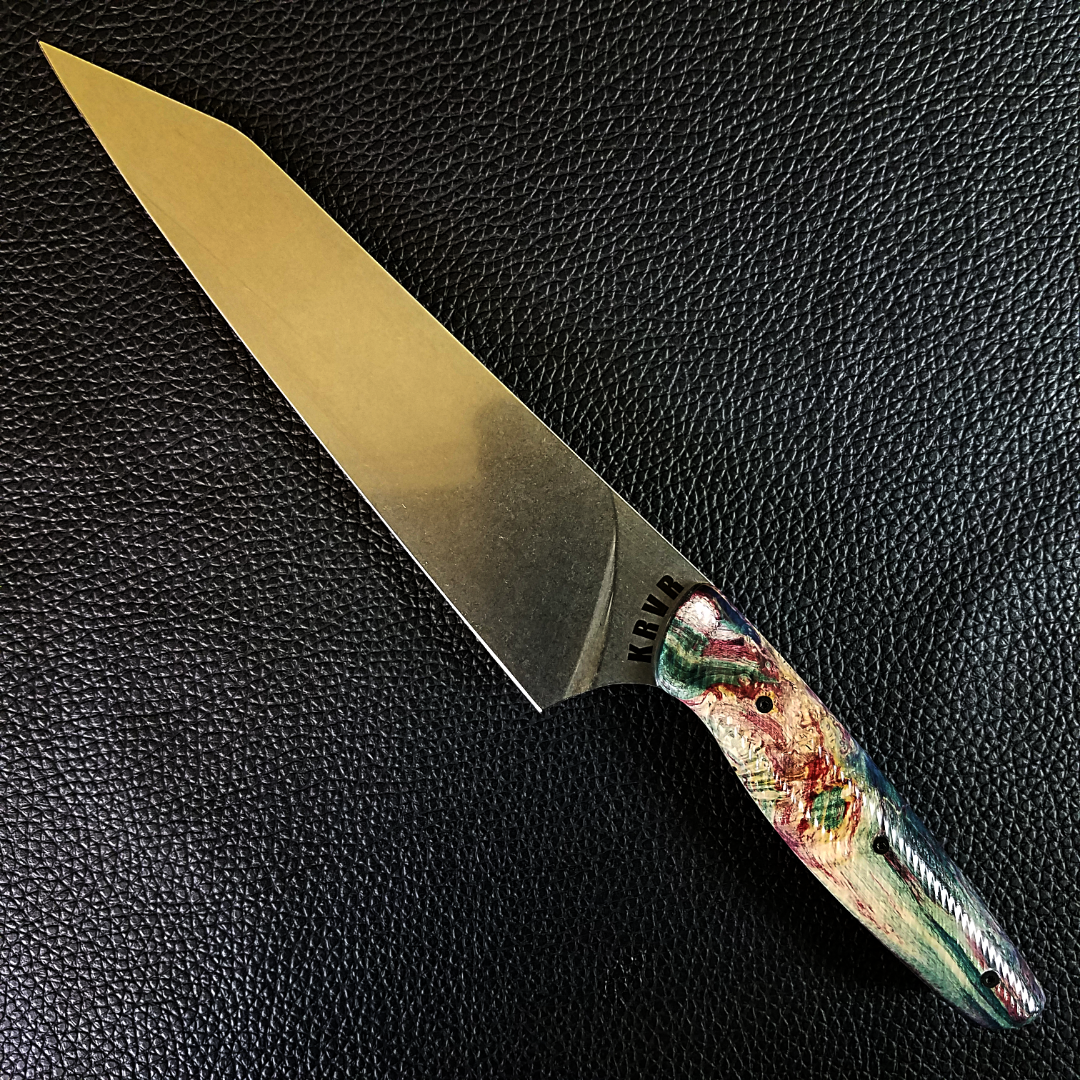 Northern Lights II - 8in (203mm) Gyuto Chef Knife S35VN Stainless Steel