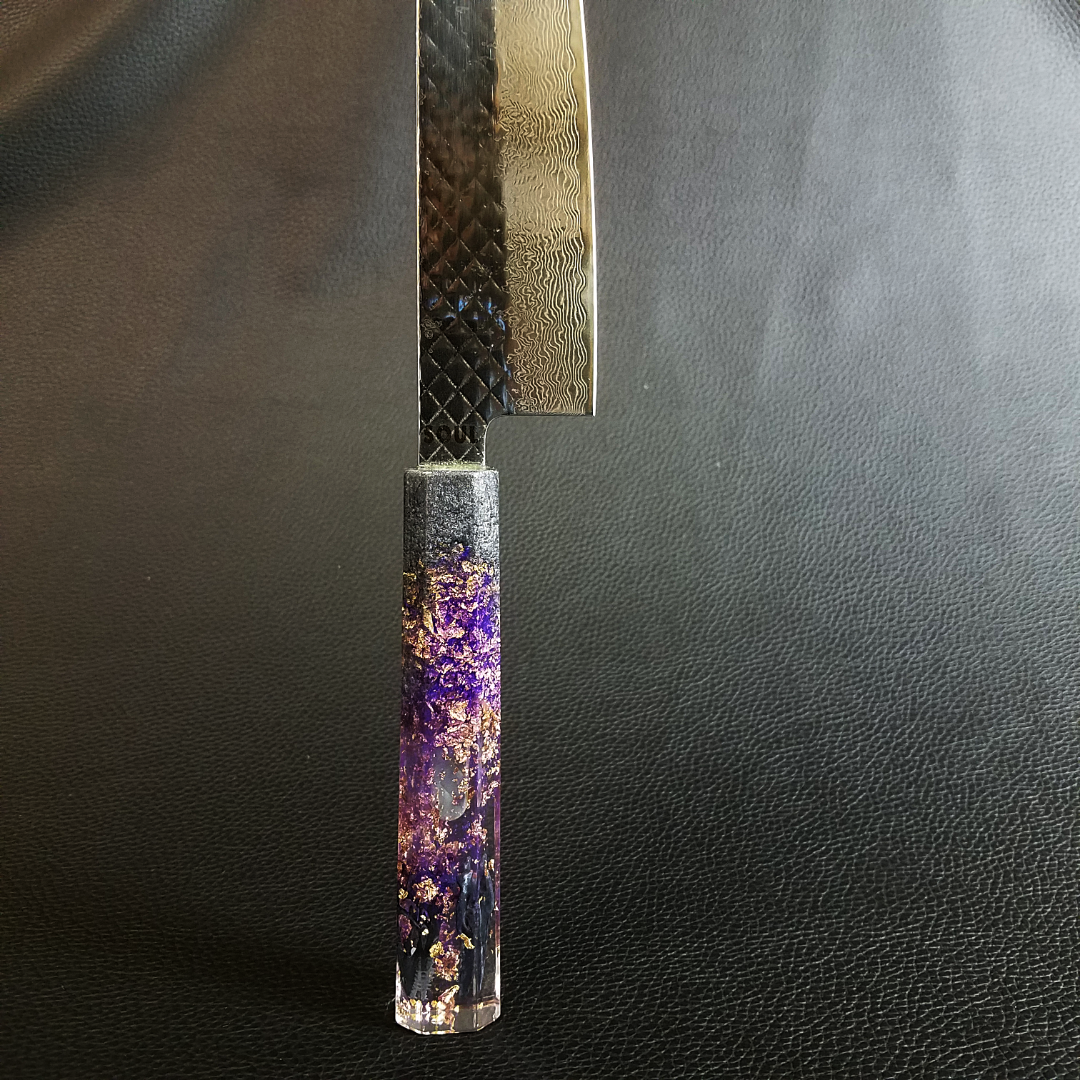 Black Barney - 210mm (8.25in) Damascus Gyuto Chef Knife