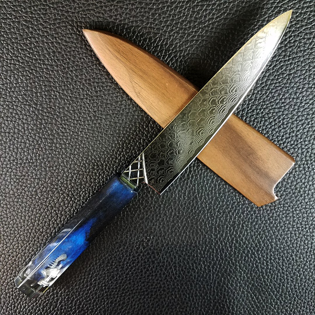 Silverfish II - 6in (150mm) Damascus Petty Culinary Knife