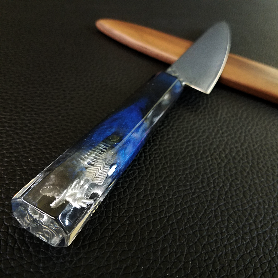 Silverfish II - 6in (150mm) Damascus Petty Culinary Knife