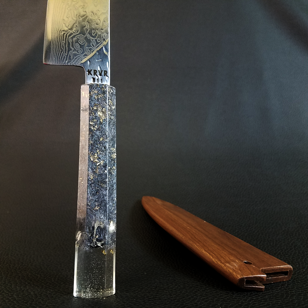 Dead Man&#39;s Best - 210mm (8.25in) Damascus Gyuto Chef Knife