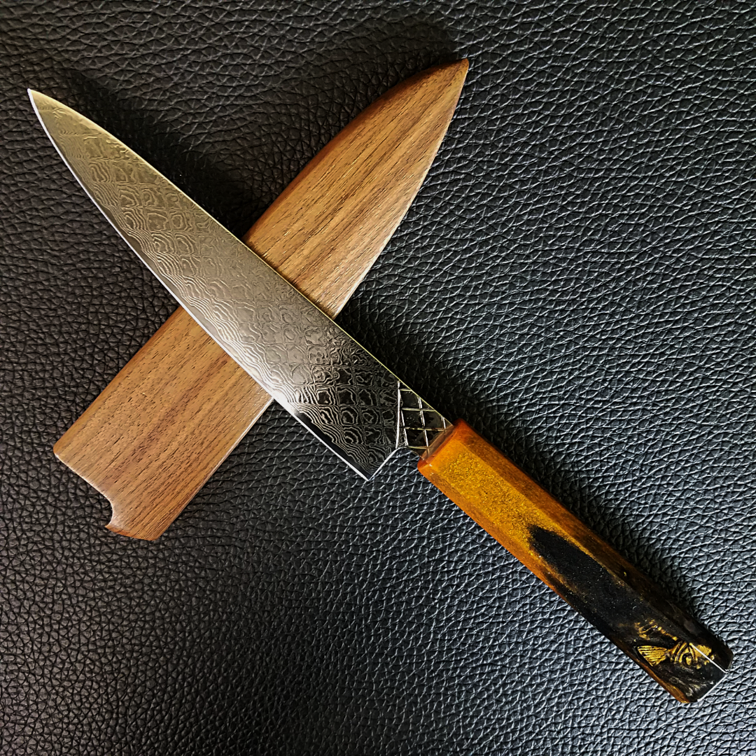 Koi Prisca - 6in (150mm) Damascus Petty Culinary Knife