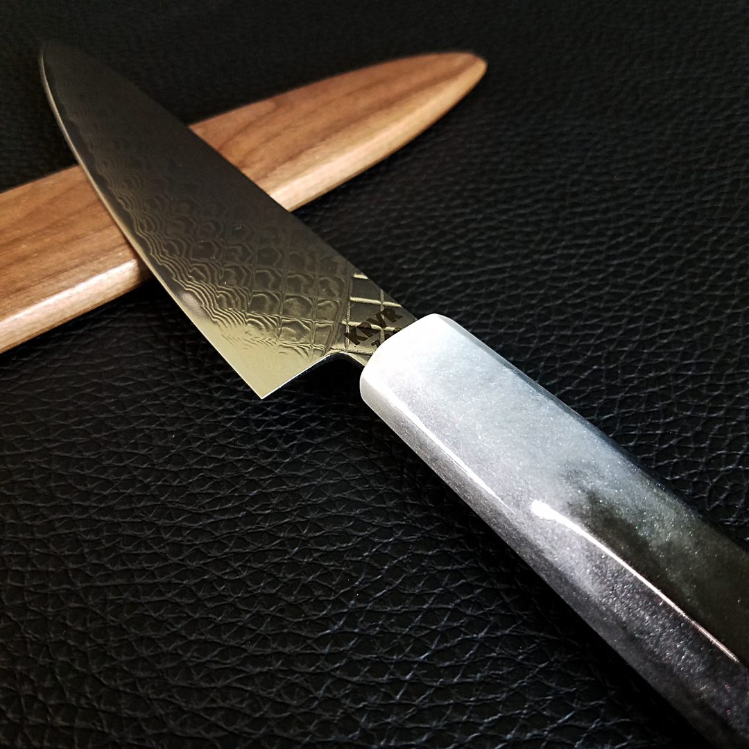 Dead Sea - 6in (150mm) Damascus Petty Culinary Knife