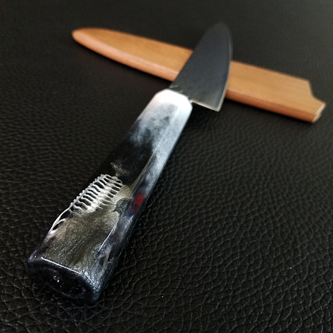 Dead Sea - 6in (150mm) Damascus Petty Culinary Knife