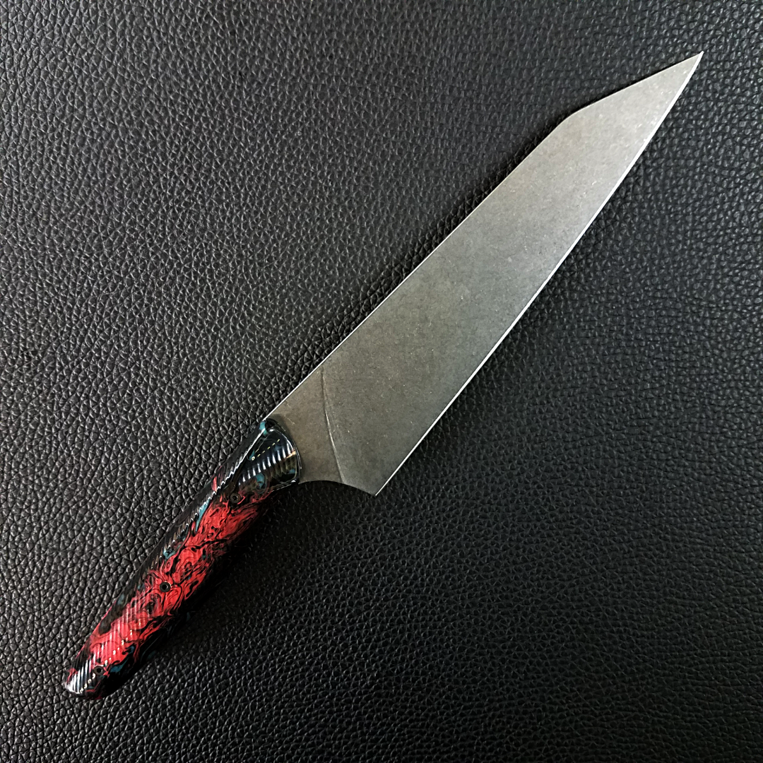 Butcher Knife Stainless Steel with Cloud Pattern