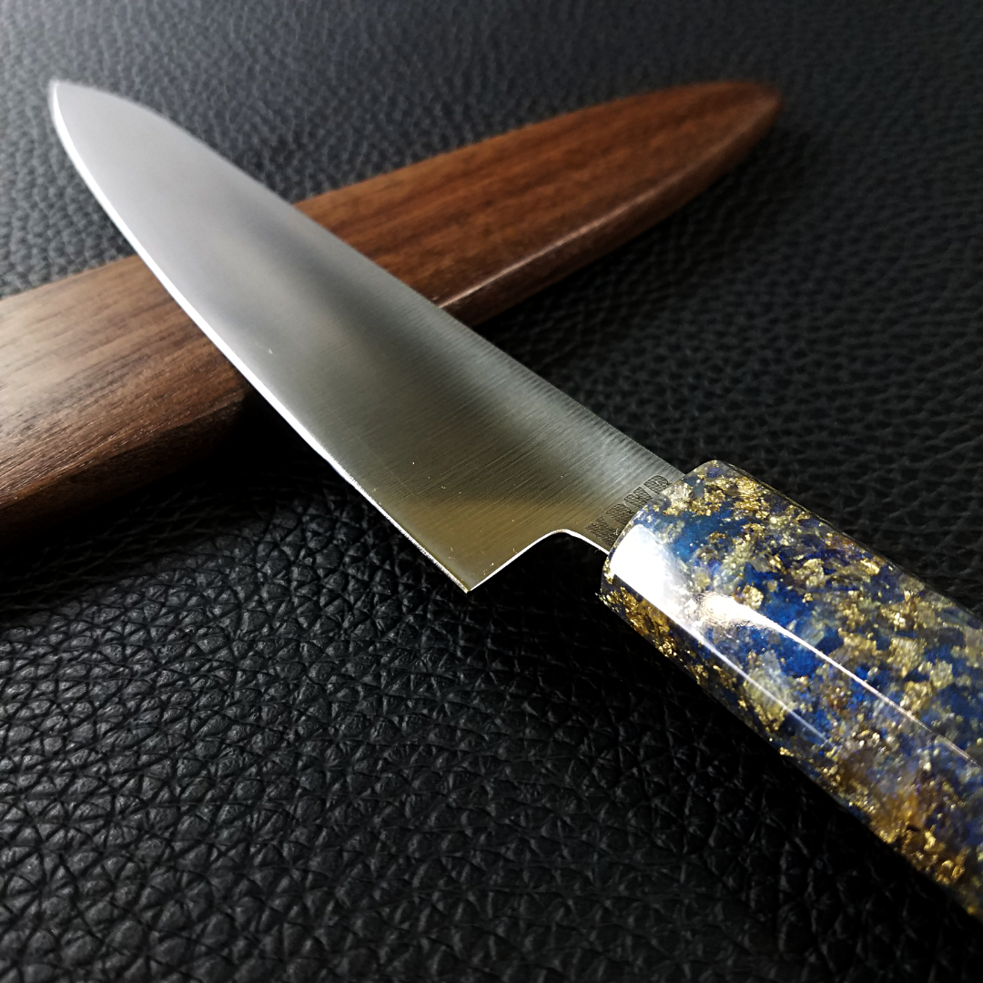 Blue Gold - 6in (150mm) Petty Culinary Knife Stainless Steel