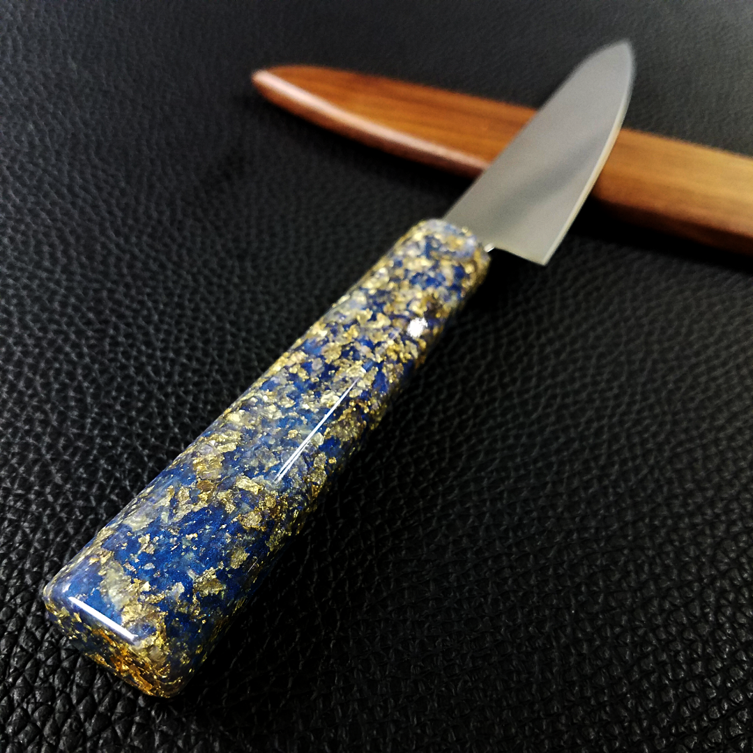 Blue Gold - 6in (150mm) Petty Culinary Knife Stainless Steel