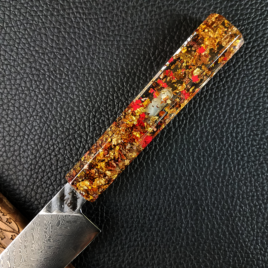 O Canada - 6in (150mm) Damascus Petty Culinary Knife