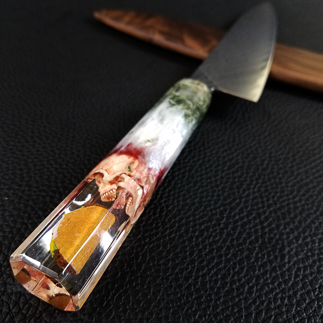 El Chapo Taco - 210mm (8.25in) Damascus Gyuto Chef Knife