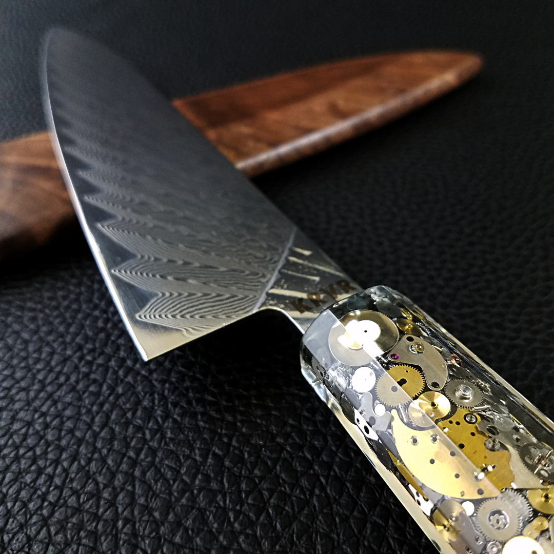 Apocalypto - 210mm (8.25in) Damascus Gyuto Chef Knife