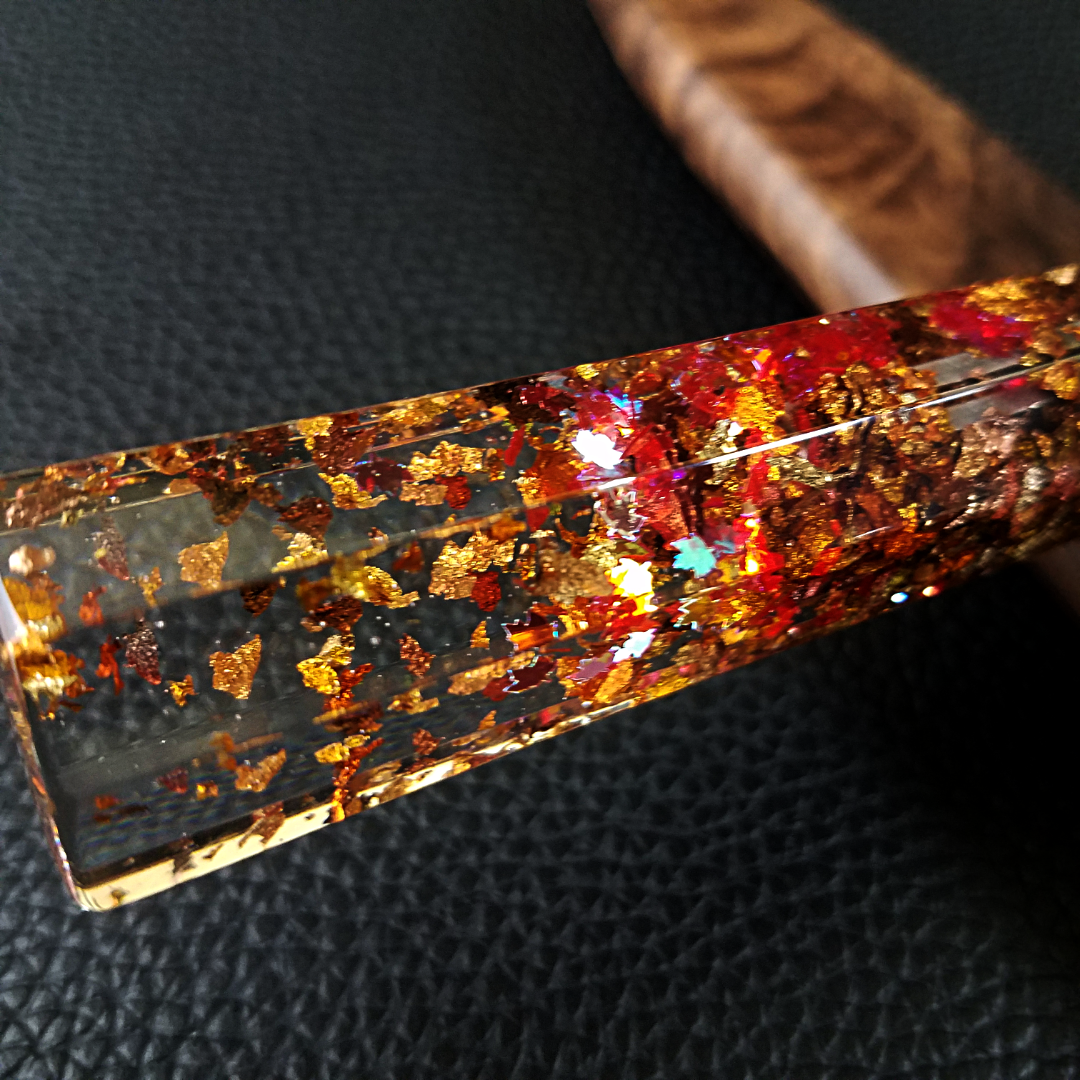 Technicolor Fall - 210mm (8.25in) Damascus Gyuto Chef Knife