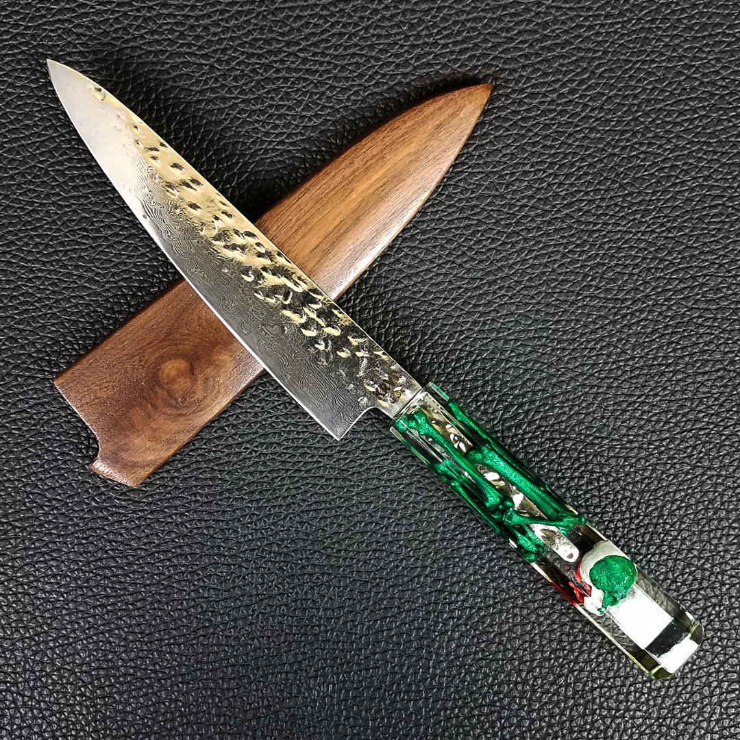 El Chefe - 6in (150mm) Damascus Petty Culinary Knife