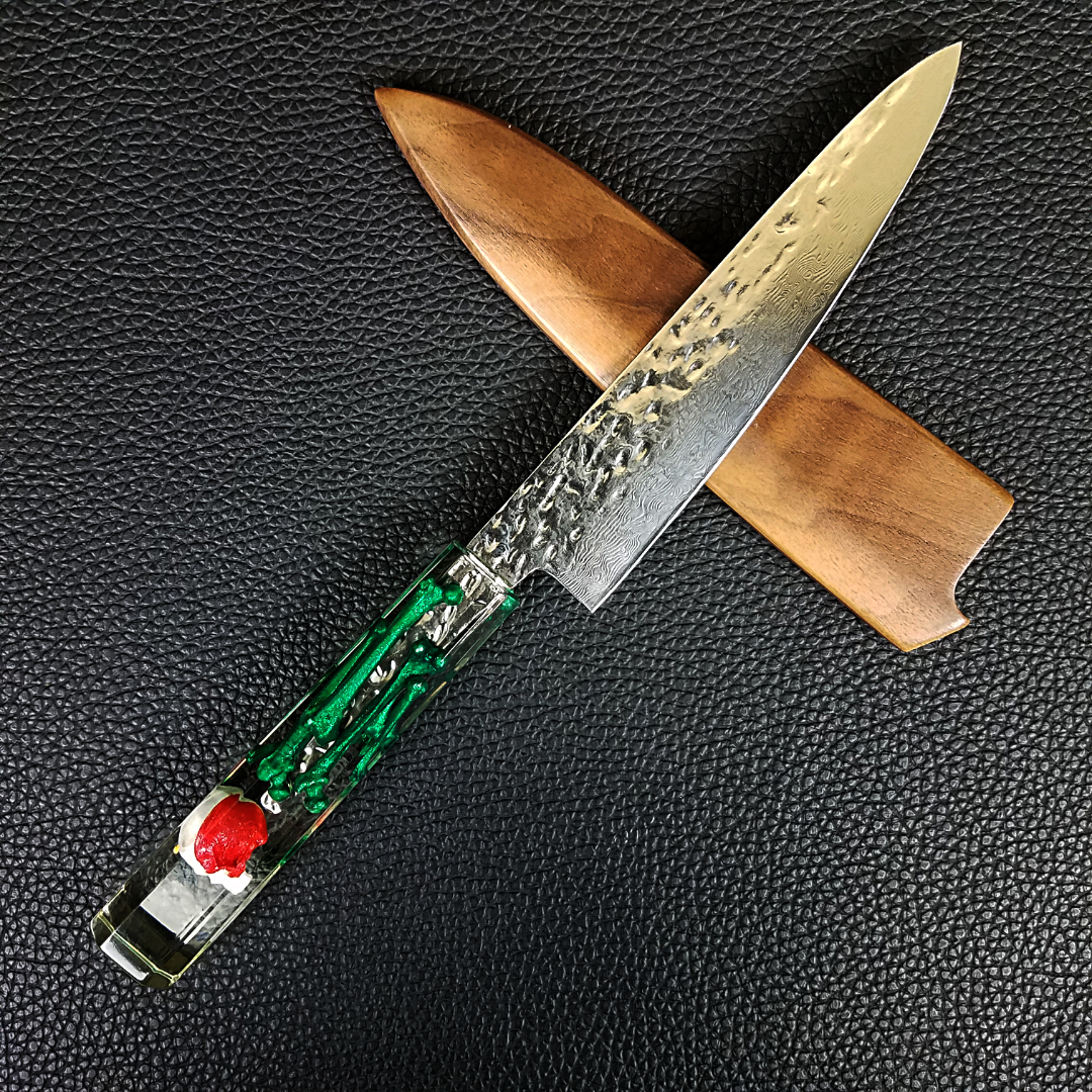 El Chefe - 6in (150mm) Damascus Petty Culinary Knife