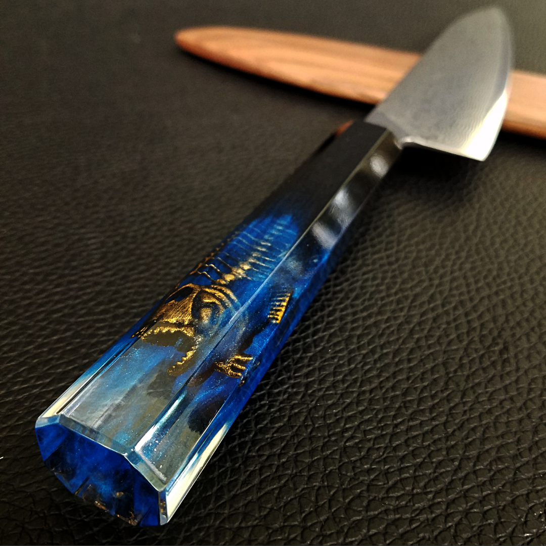 Finding Nemo - 210mm (8.25in) Damascus Gyuto Chef Knife