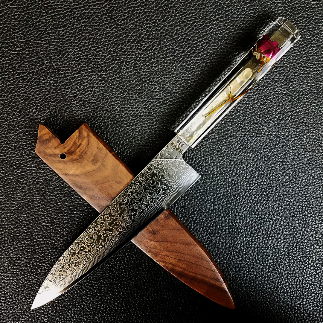 Valentine - 210mm (8.25in) Damascus Gyuto Chef Knife