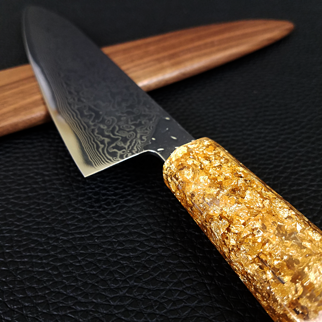 Goldfinger - 210mm (8.25in) Damascus Gyuto Chef Knife