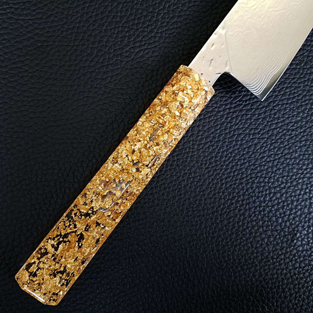 Goldfinger - 210mm (8.25in) Damascus Gyuto Chef Knife