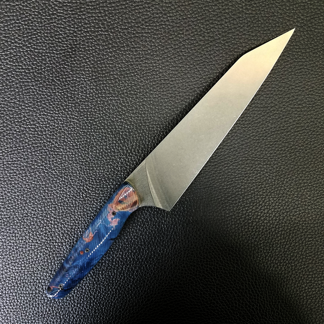 Pastel Sunrise - 8in (203mm) Gyuto Chef Knife S35VN Stainless Steel