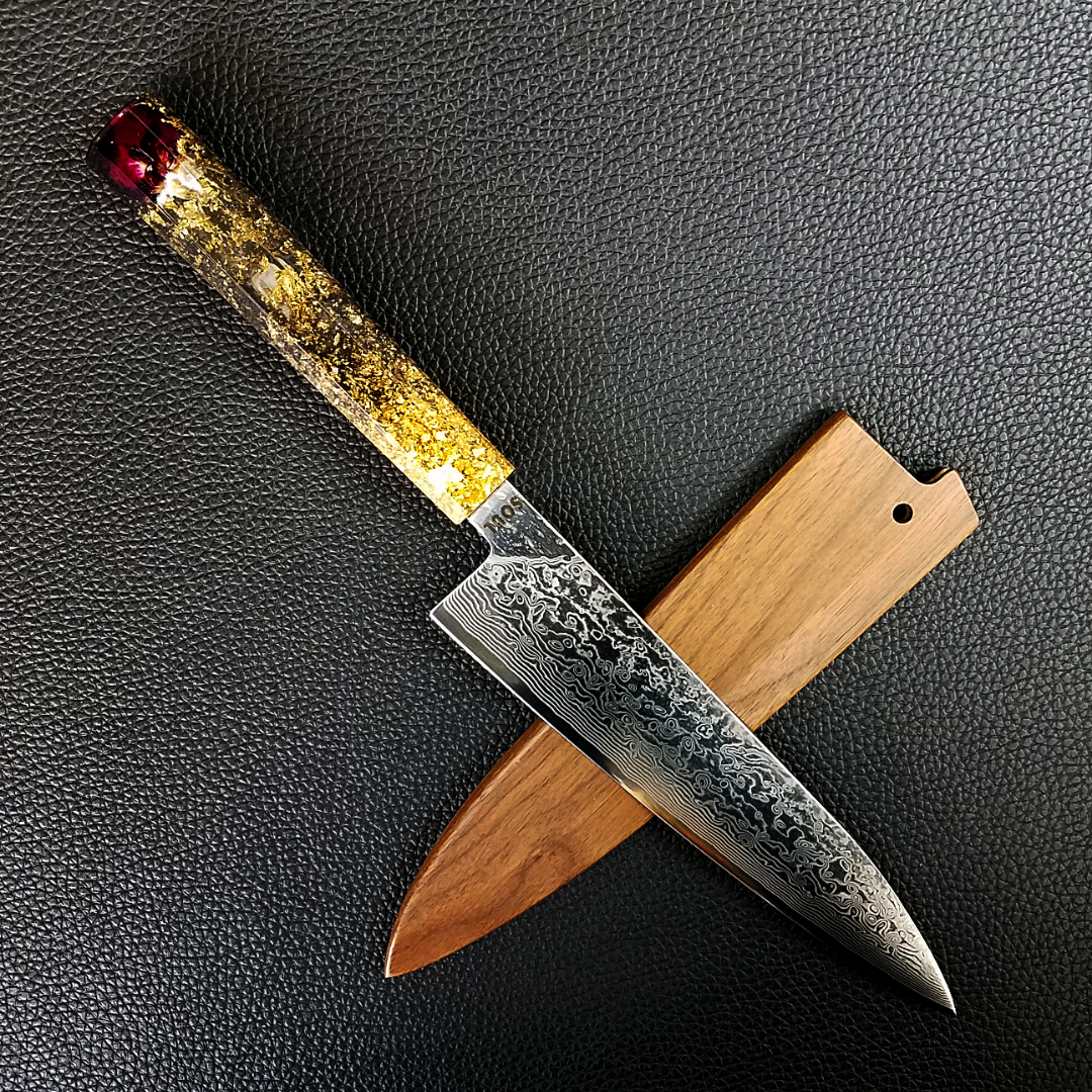 10 REBEX Damascus Chef knife