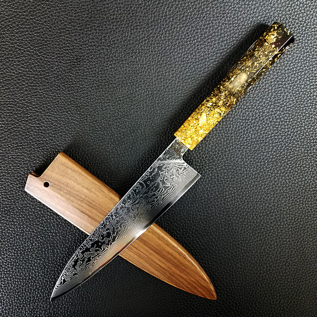 Rose Invictus - 210mm (8.25in) Damascus Gyuto Chef Knife