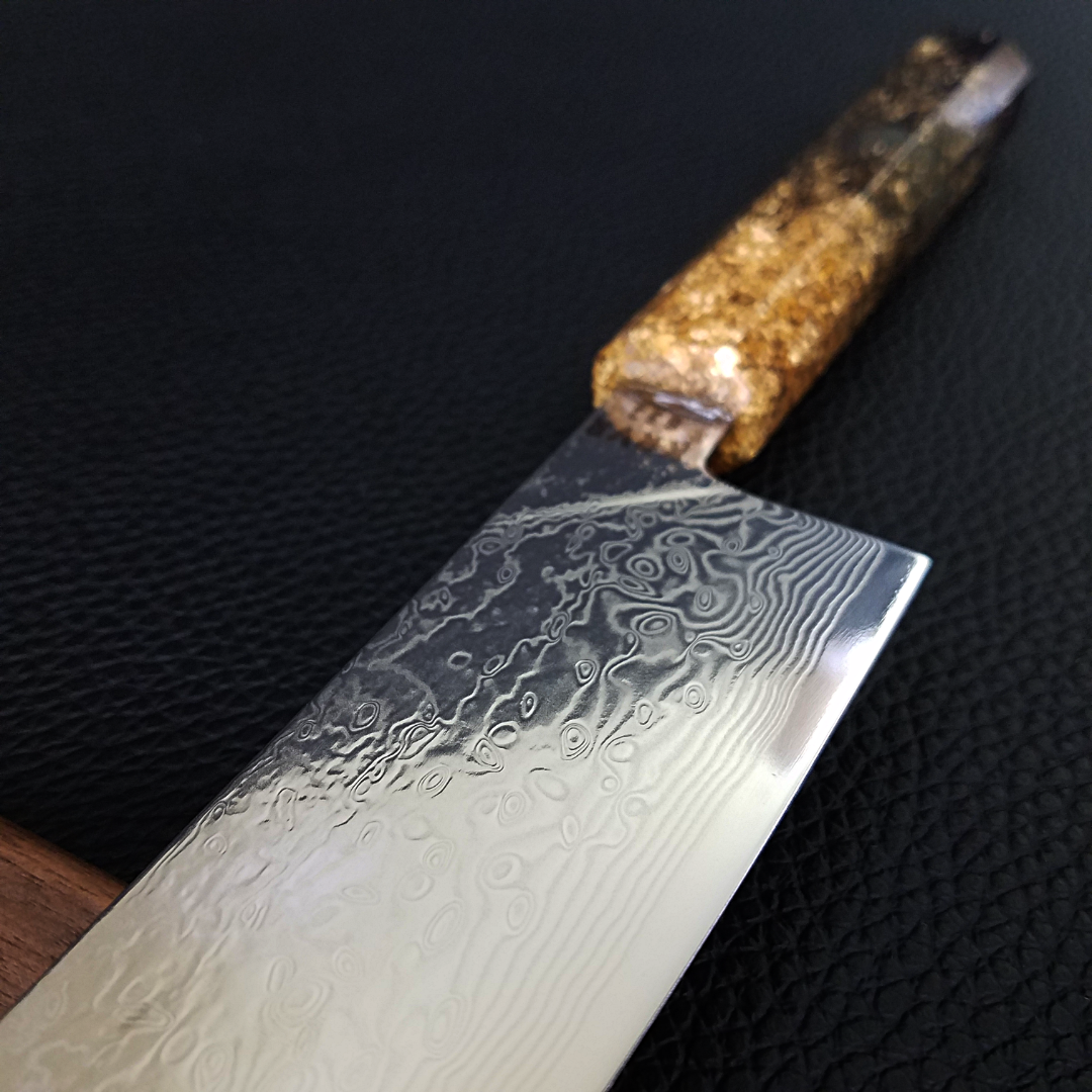 Rose Invictus - 210mm (8.25in) Damascus Gyuto Chef Knife