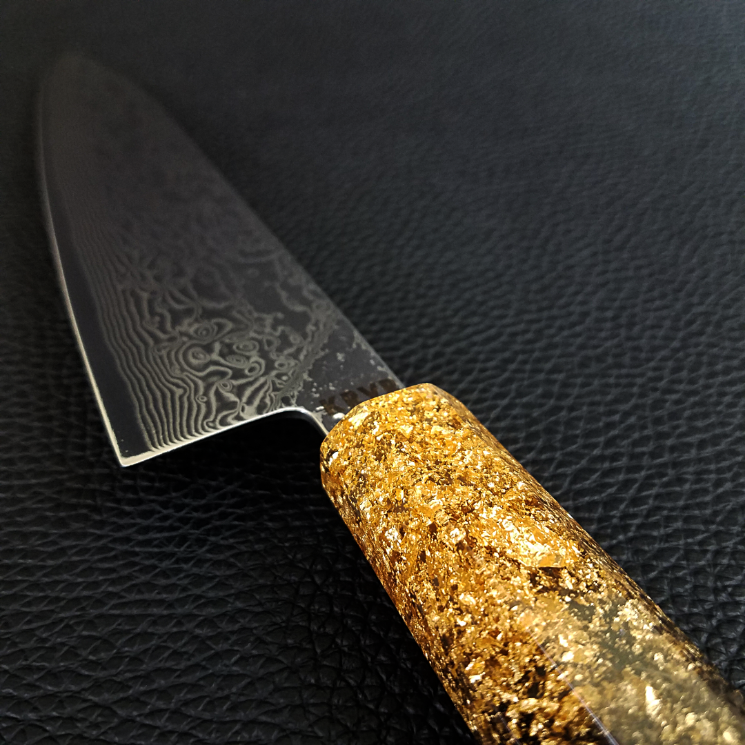Rose Invictus - 210mm (8.25in) Damascus Gyuto Chef Knife