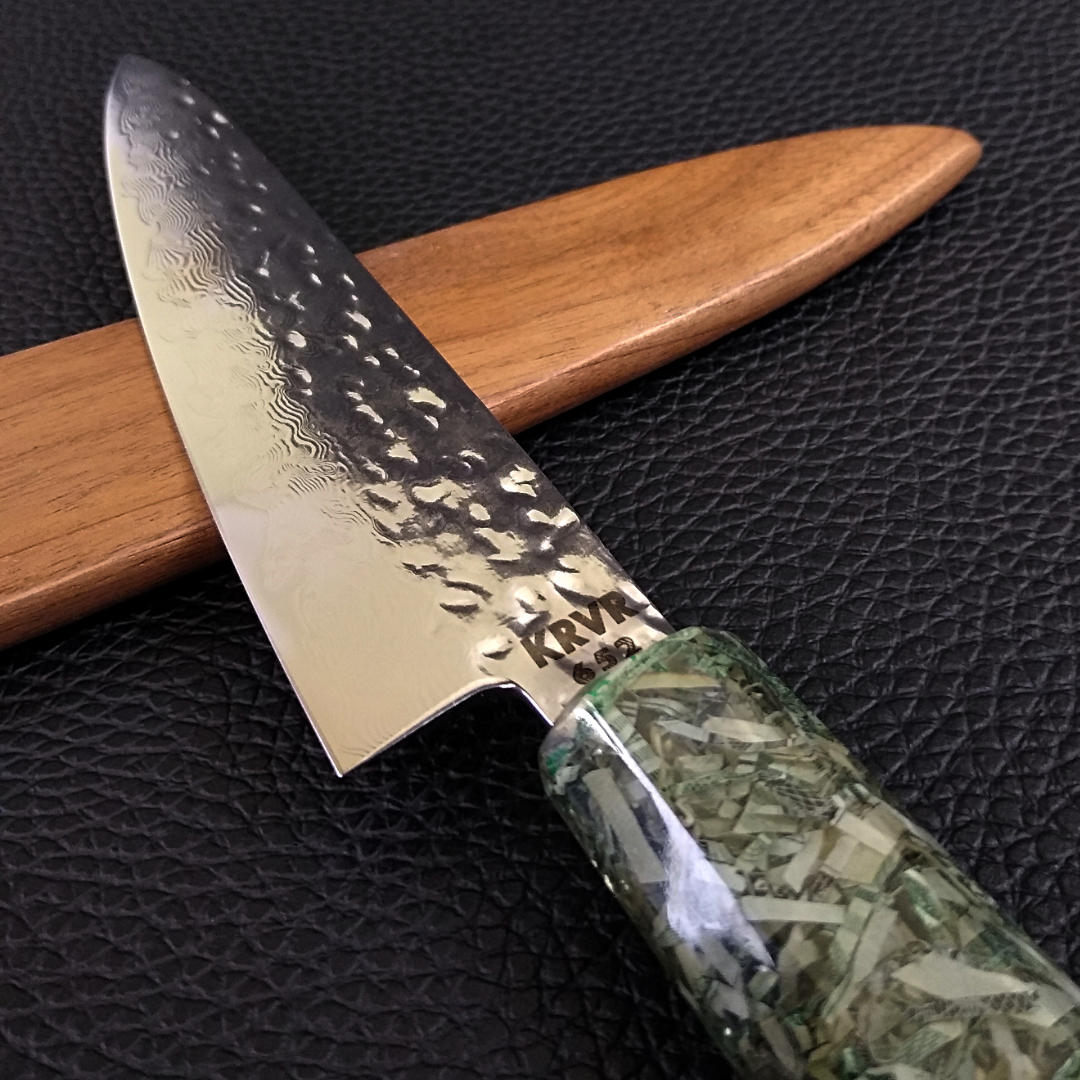 Money Pit - 6in (150mm) Damascus Petty Culinary Knife