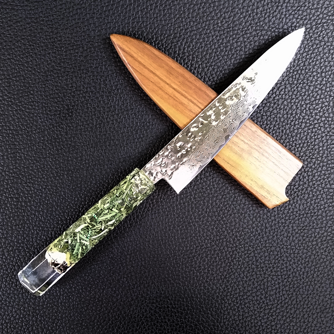 Money Pit - 6in (150mm) Damascus Petty Culinary Knife