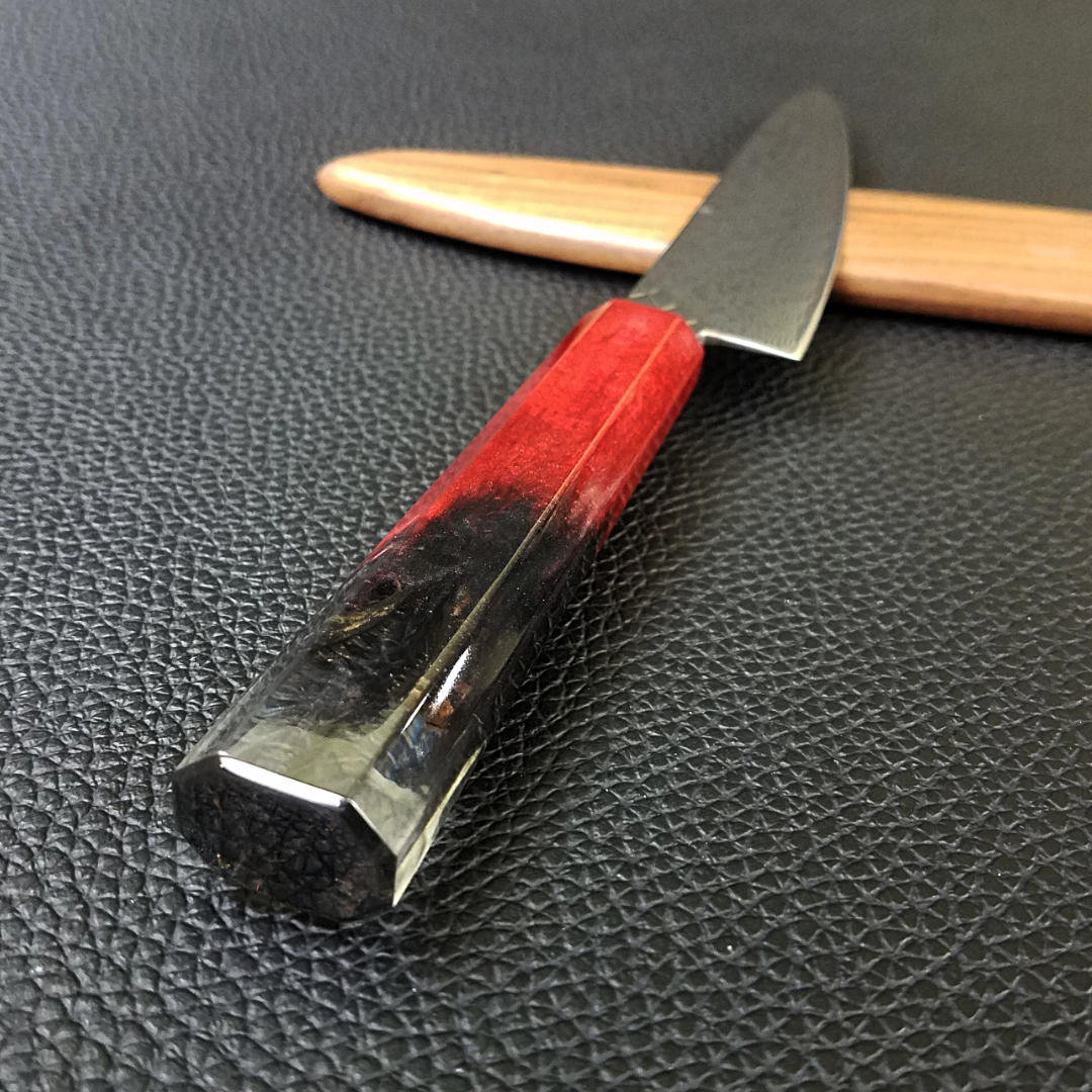 Jurassic Shard - 6in (150mm) Damascus Petty Culinary Knife