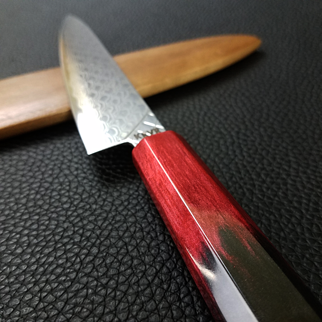 BloodZilla - 6in (150mm) Damascus Petty Culinary Knife