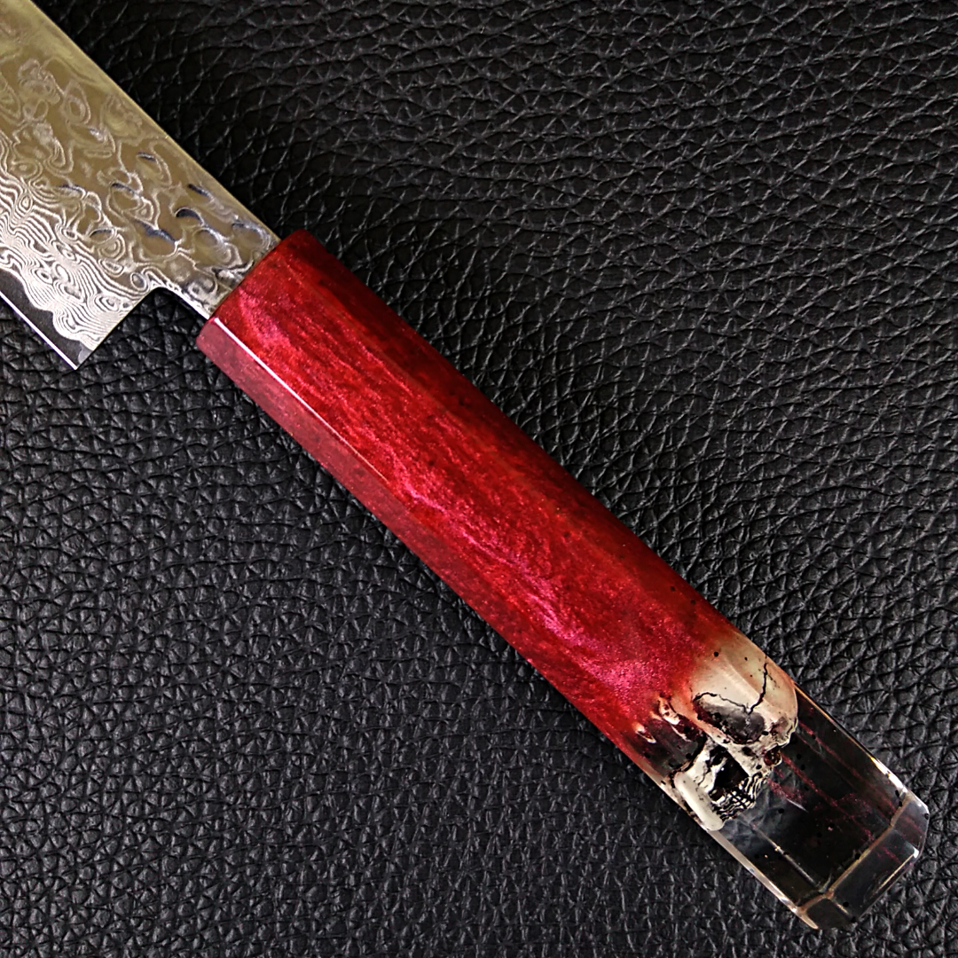 Devil&#39;s Advocate - 6in (150mm) Damascus Petty Culinary Knife