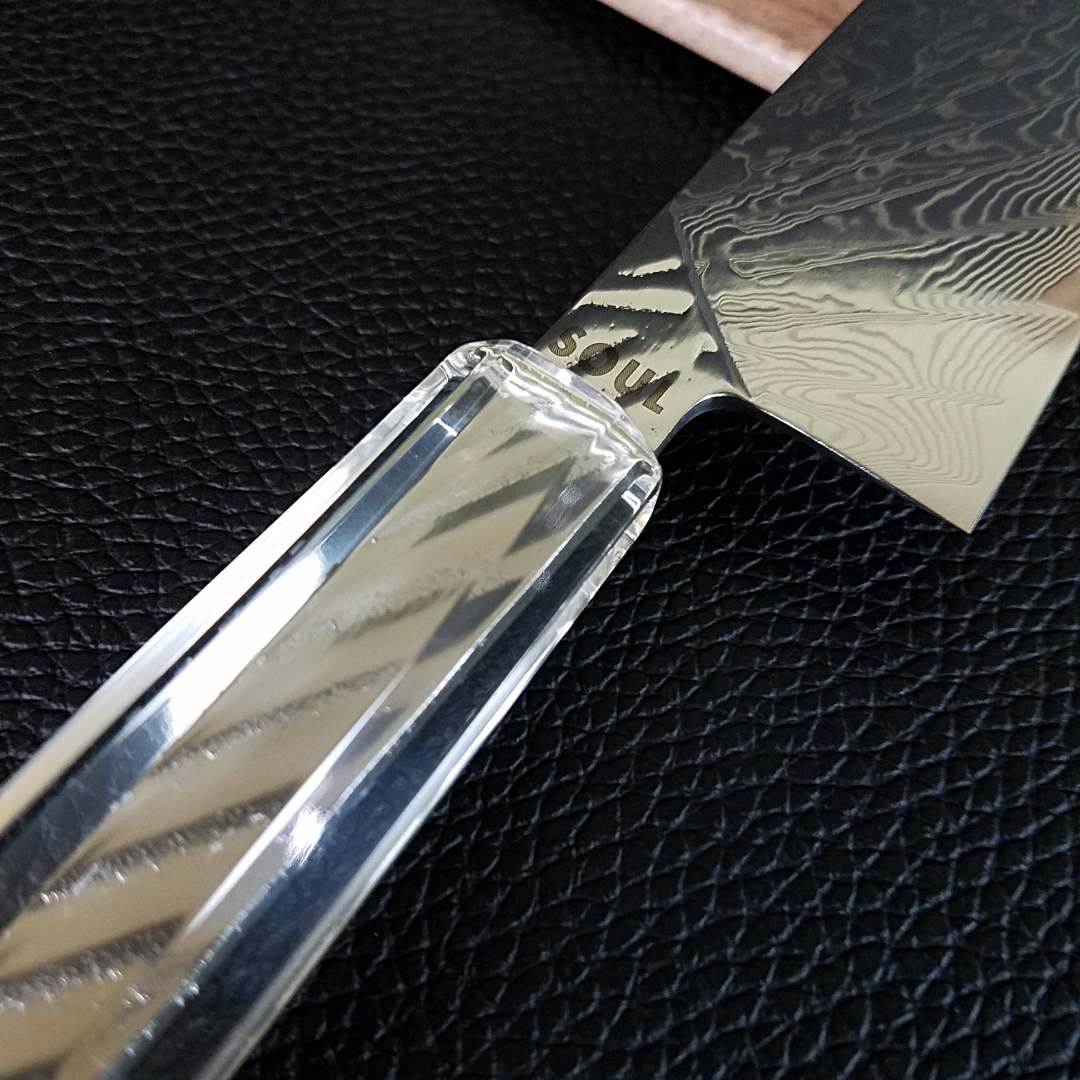 Clarity - 210mm (8.25in) Damascus Gyuto Chef Knife