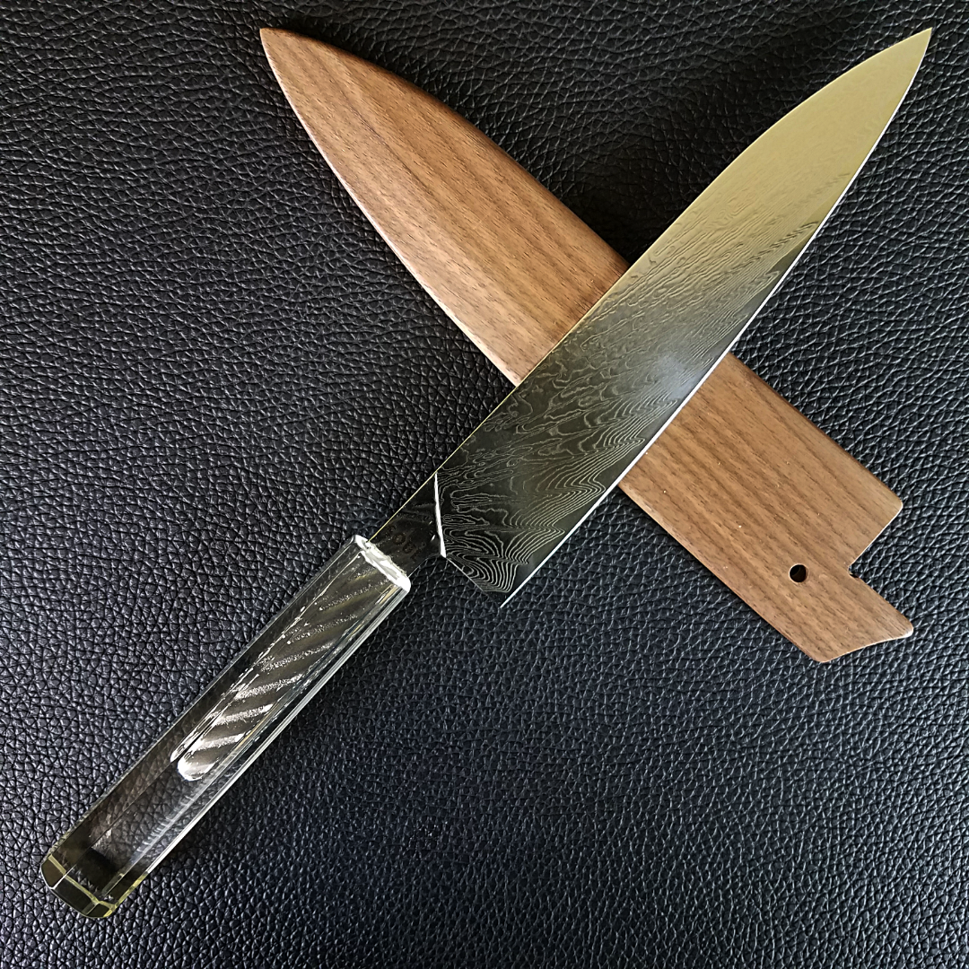 Clarity - 210mm (8.25in) Damascus Gyuto Chef Knife