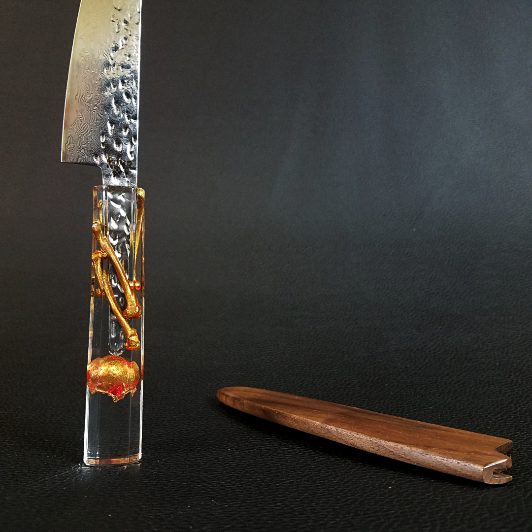 The Scythian - 6in (150mm) Damascus Petty Culinary Knife